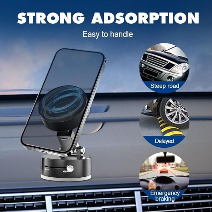 360° Magnetic Phone Holder with GripLock™ Technology