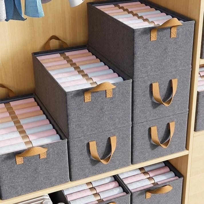 Wardrobe Cloth Organizer – Durable & Space-Saving (Pack of 2)