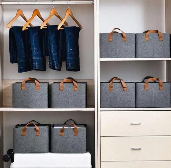 Wardrobe Cloth Organizer – Durable & Space-Saving (Pack of 2)