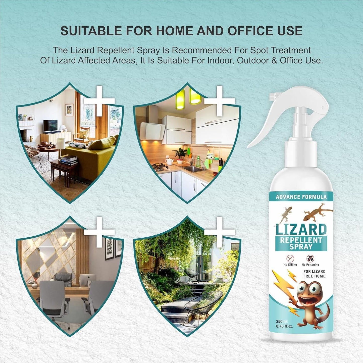 Lizard Repellent Spray 250ML (Buy 1 Get 1 Free)