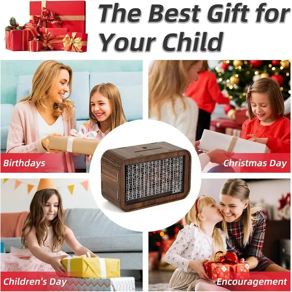 Wooden Money Saving Box | Your ₹1 Lakh Goal Saver