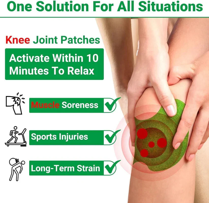 WOW SHOPPERS™ Herbal Knee Pain Relief Patch ( 20 Pcs )
