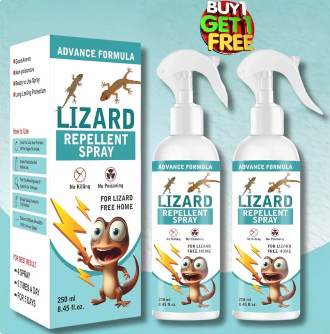 Lizard Repellent Spray 250ML (Buy 1 Get 1 Free)